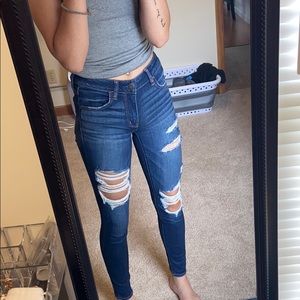 Ripped American Eagle Jeans